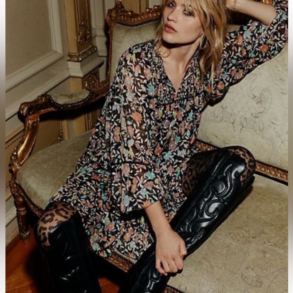 Free People Mini Floral Dress